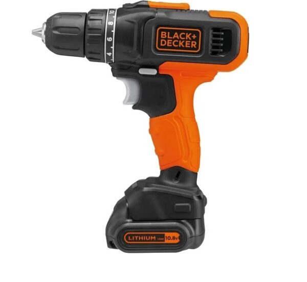 Дрель-шуруповерт аккумуляторный BLACK+DECKER BCD7122CK-RU