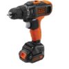 Дрель-шуруповерт аккумуляторный BLACK+DECKER BCD7122CK-RU