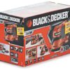 Машина орбитально-шлифовальная (ОШМ) BLACK+DECKER KA198, 260Вт, 125 мм, 26000 об.мин