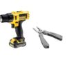 Дрель-шуруповерт аккумуляторный DEWALT DCD710C2P 10.8В, 1,3 А + мультитул