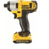 Дрель-шуруповерт аккумуляторный ударный DEWALT DCF815D2  10,8В, 2х2Ач, 107Нм