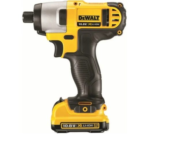 Дрель-шуруповерт аккумуляторный ударный DEWALT DCF815D2  10,8В, 2х2Ач, 107Нм