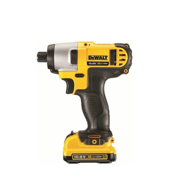 Дрель-шуруповерт аккумуляторный ударный DEWALT DCF815D2  10,8В, 2х2Ач, 107Нм