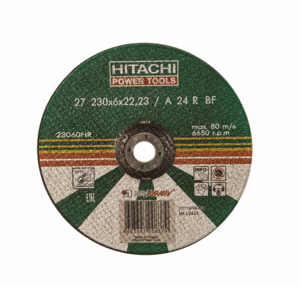 Диск зачистной HITACHI/HIKOKI 230х6х22 (23060HR)