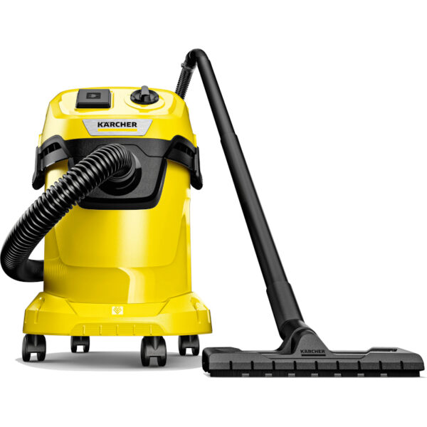 Пылесос строительный KARCHER WD 3 P V-17/4/20 1000Вт, бак 17л., розетка