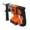 Перфоратор аккумуляторный BLACK+DECKER BCD900D1S SDS Plus 18В,1,2Дж, 5500 уд/мин,в сумке