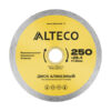 Диск алмазный по керамограниту ALTECO 250*25,4 (66528)