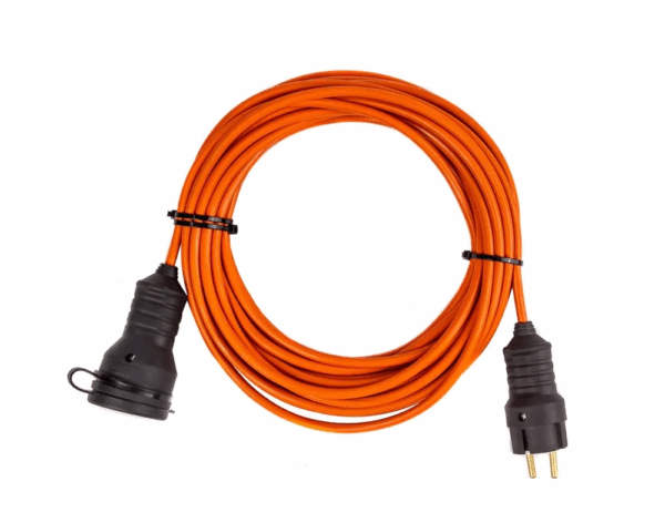 Удлинитель электрический USE 303-006 10м, 4000Вт, ПВС, с заземлением