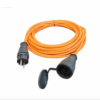 Удлинитель электрический USE 303-006 10м, 4000Вт, ПВС, с заземлением