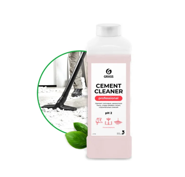 Очиститель после ремонта GRASS CEMENT CLENER концентрат 1кг. (217100)
