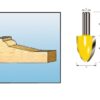 Фреза фигирейная вертикальная MAKITA 31.8*41.28*12*38*2Т D-11863