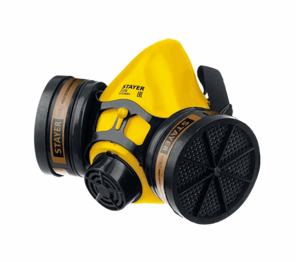 Респиратор противогазовый STAYER HF-6000 Professional два фильтра A1 в комплекте (11175)