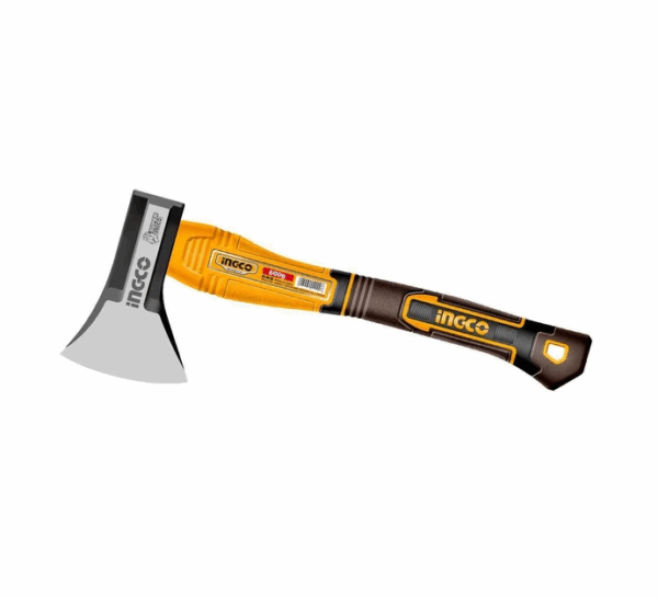 Топор плотницкий INGCO HAX081600 с фиберглассовой рукояткой, 600г