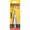 Сверло ступенчатое STAYER 4-30 мм, 14 ступеней, сталь HSS (29660-4-30-14)
