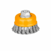 Щетка-крацовка с гайкой INGCO WB21501 150мм