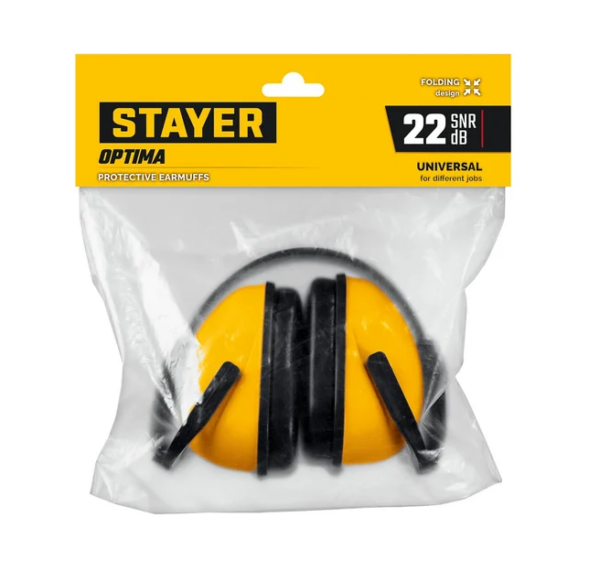 Наушники STAYER OPTIMA, до 102 дБ (11181)