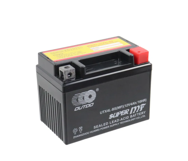 Аккумуляторная батарея OUTDO UTX4L-BS 12В, 4Ач