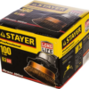 Щетка для УШМ STAYER Professional 100 мм,  чашеобразная, витая стальная латунированная проволока 0,3